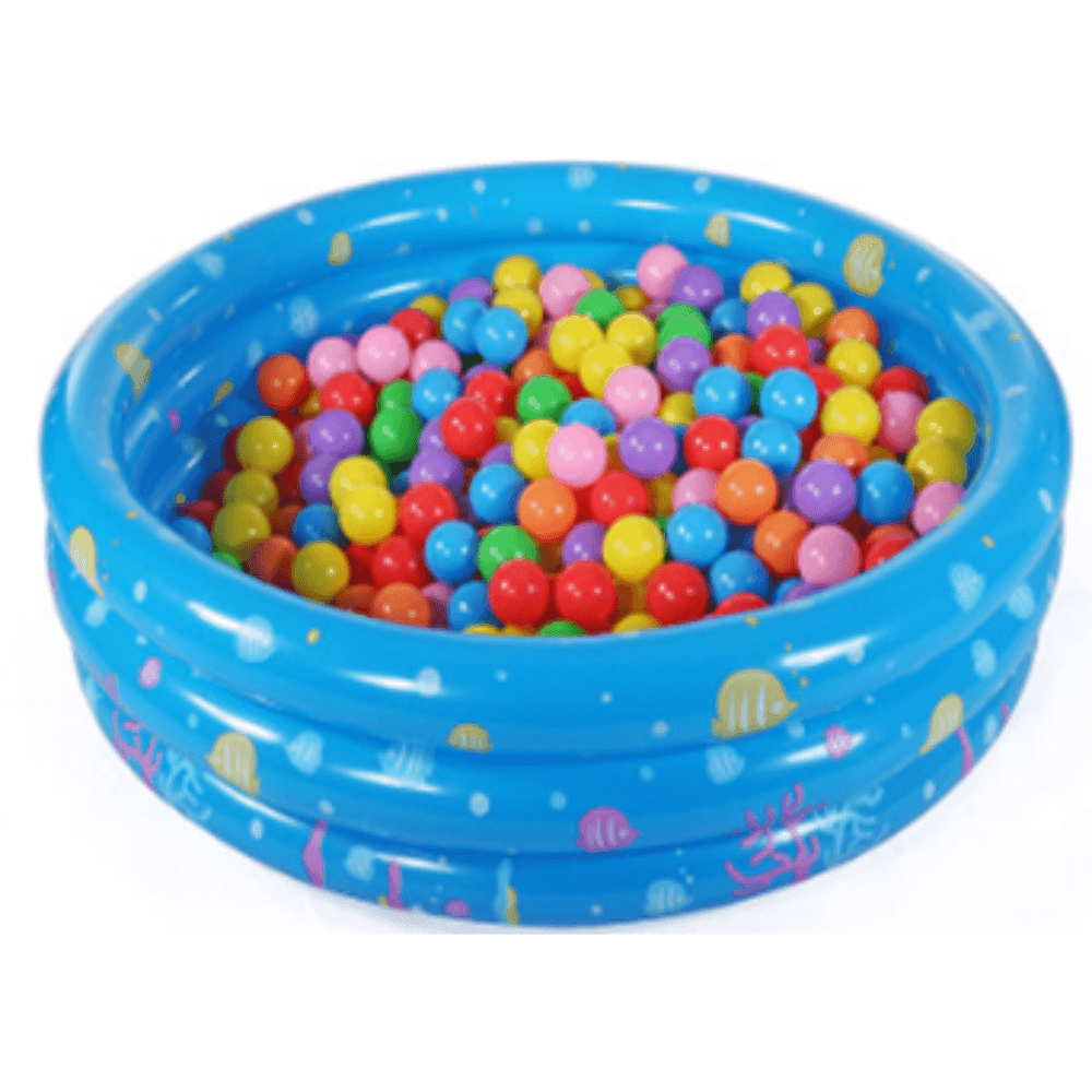 Ball Pit with 200 Ocean Ball Pit Balls Blue - KiwiBargain