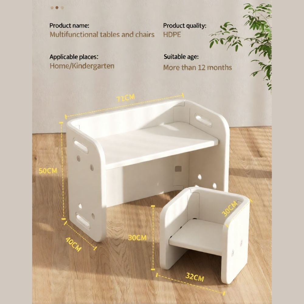 Kids Table with 2 Chairs – Play, Learn & Create