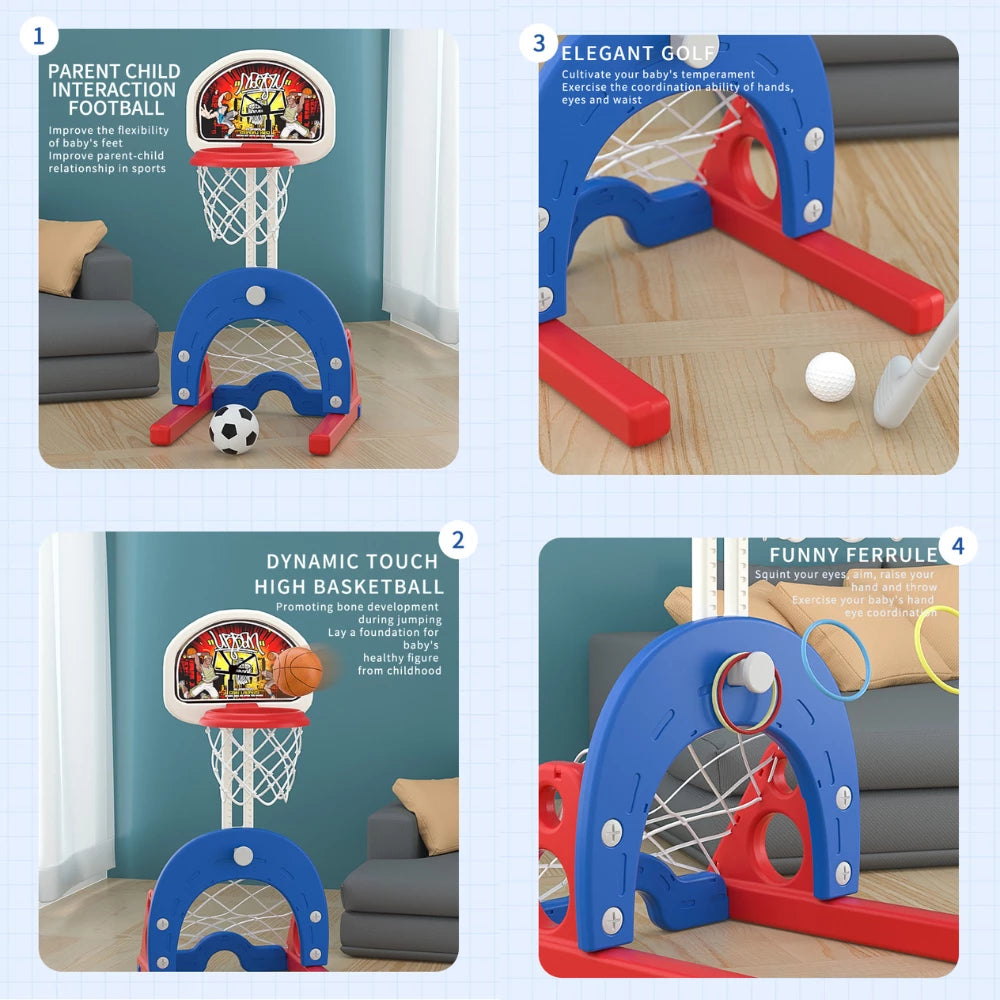 3 in 1 Children's Basketball Stand