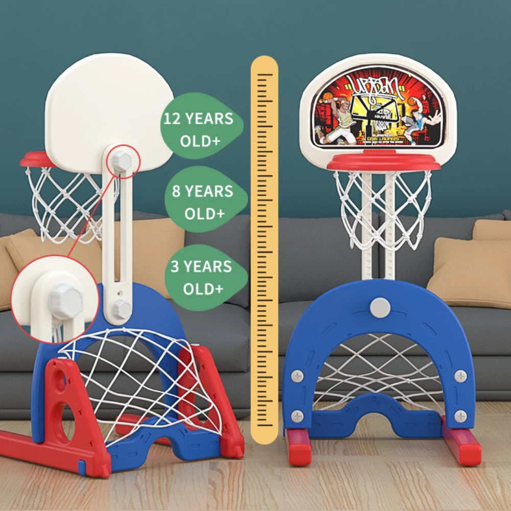 3 in 1 Children's Basketball Stand