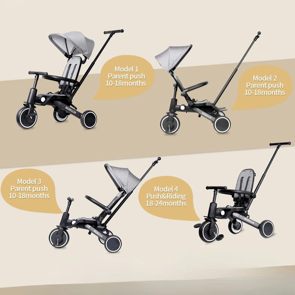 8-in-1 Multifunctional Kids Tricycle