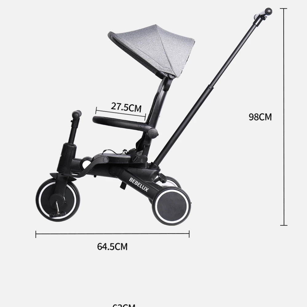 Smartfold 8-in-1 Multifunctional Kids Tricycle