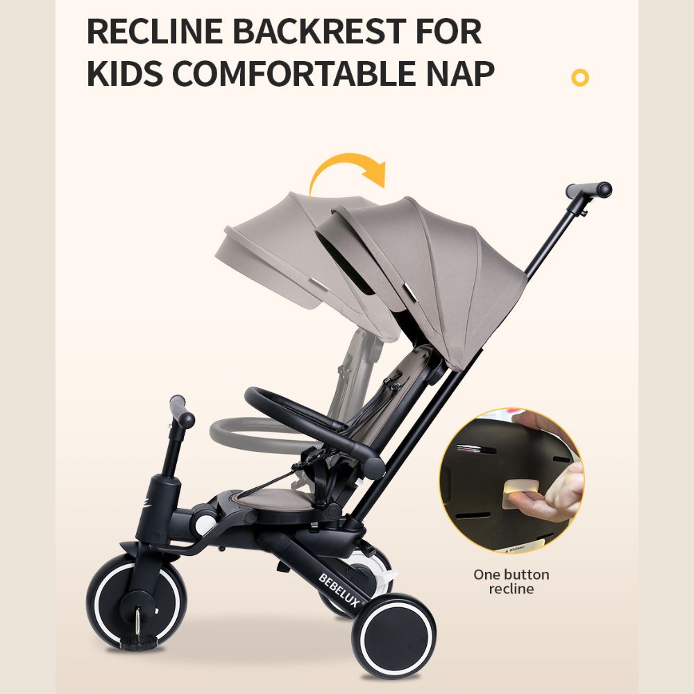 Smartfold 8-in-1 Multifunctional Kids Tricycle