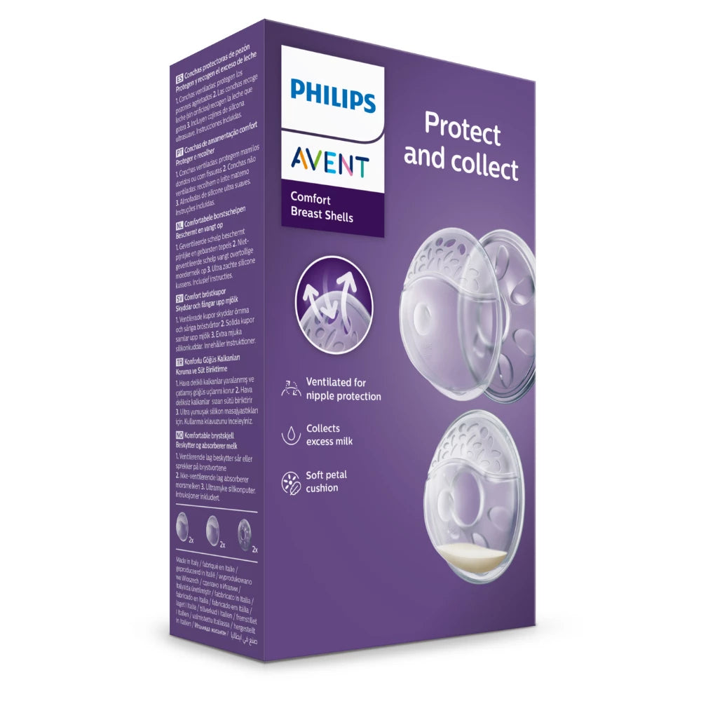 SCF157/02 Philips Avent Comfort Breast Shell 2pk available at KiwiBargain in New Zealand. Buy it today from kiwibargain.co.nz