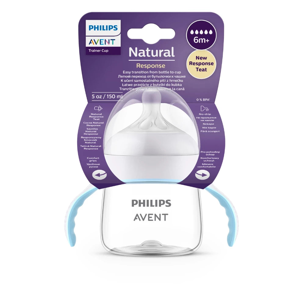 Avent Natural Response Trainer Cup 6m+ 125ml-kiwibargain.co.nz