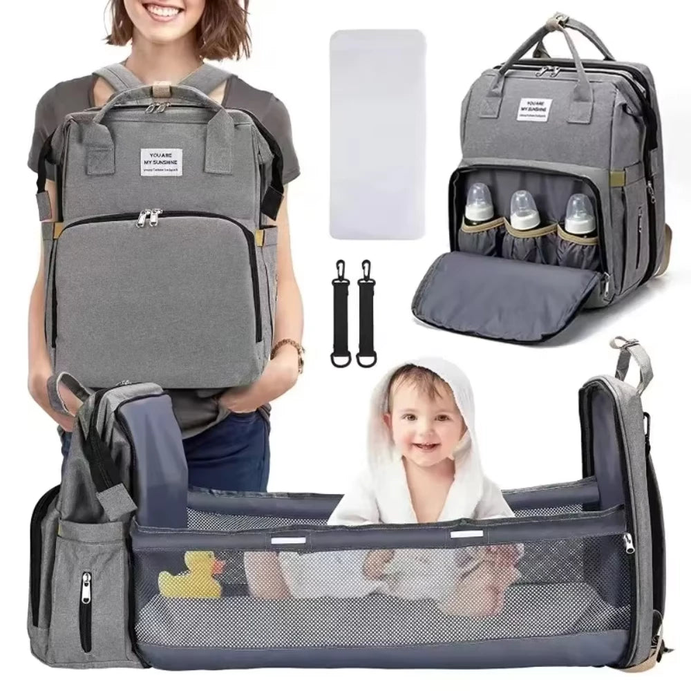 Baby Nappy Bag with Changing Mat