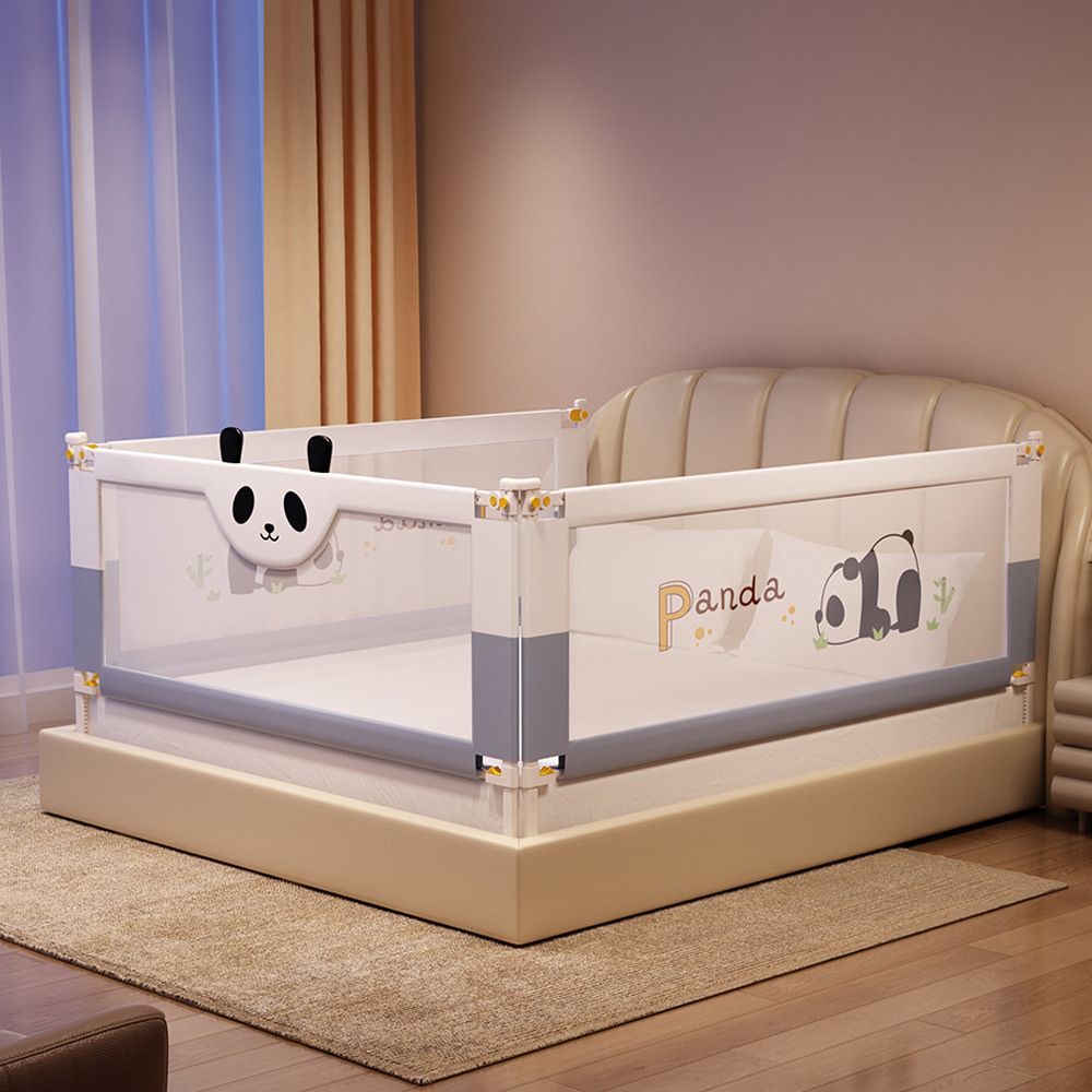 Baby Safety Bed Rail Guard - Adjustable Protection For Toddlers