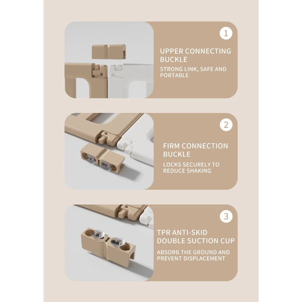 Bear Enclosure Kids Playpen Set 11pcs-Slide, Swing & more