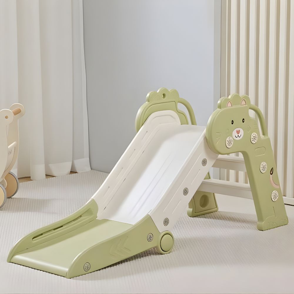 Cute Folding Kids Slide – Safe Indoor Play Slide for Toddlers