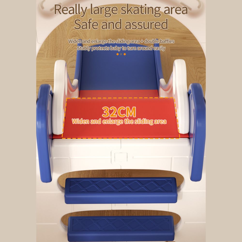 Dream Game House with Swing & Slide - Kids Indoor Playhouse