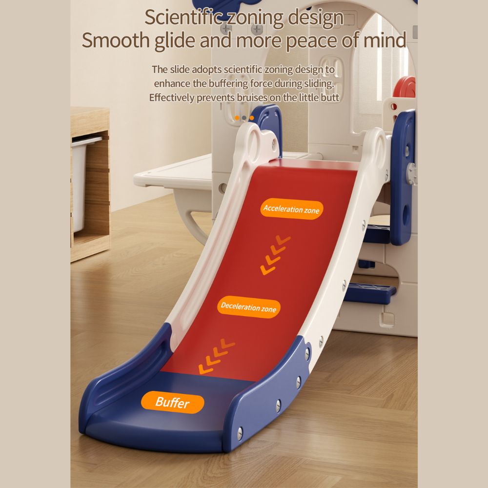 Dream Game House with Swing & Slide - Kids Indoor Playhouse