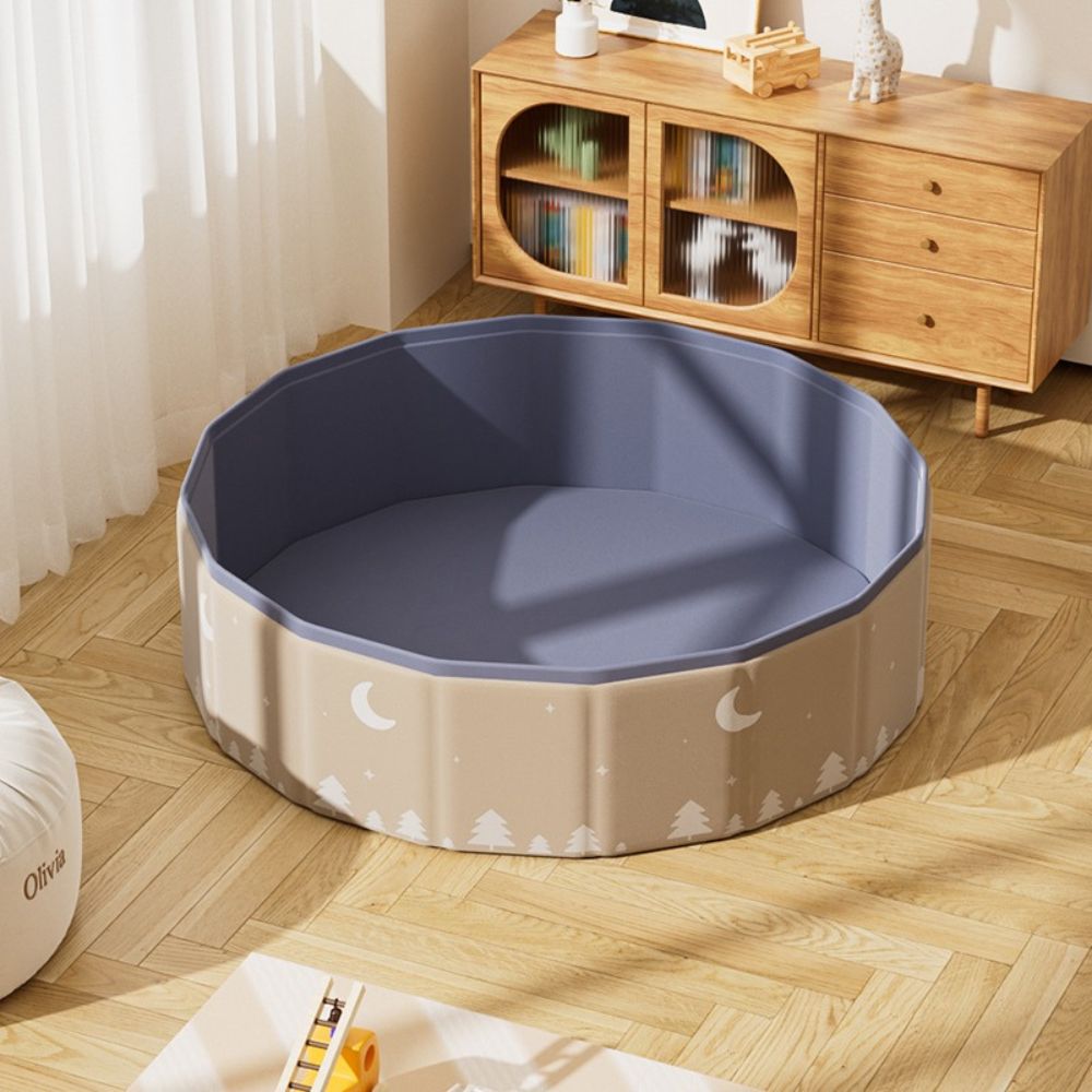 Foldable Baby Ball Pit Coffee