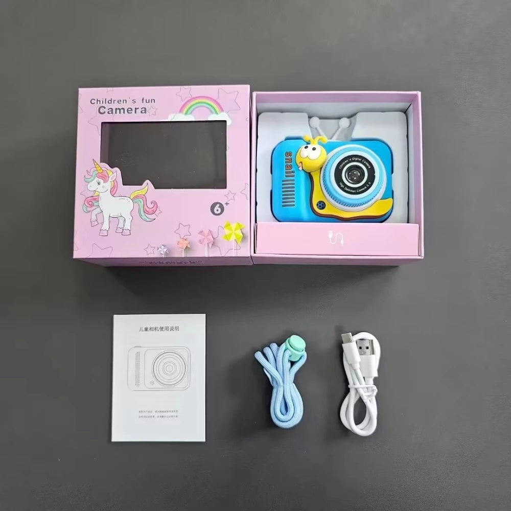 Kids Camera – Dual Lens with Games & Frames