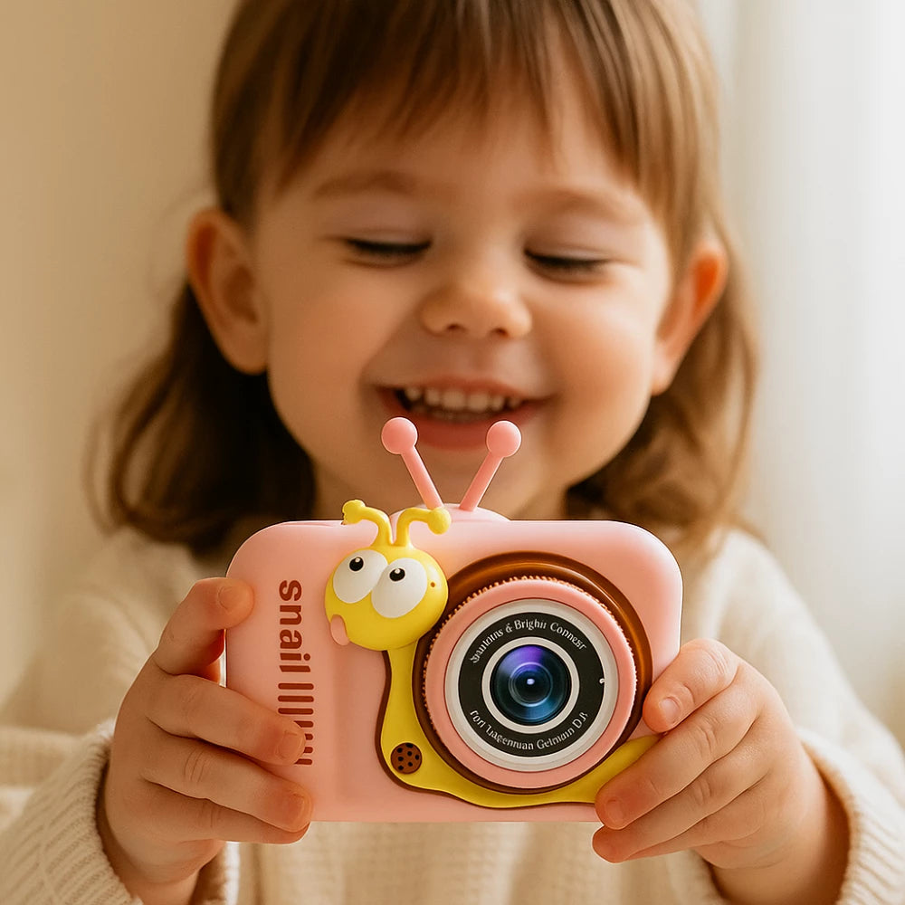 Kids Camera – Dual Lens with Games & Frames