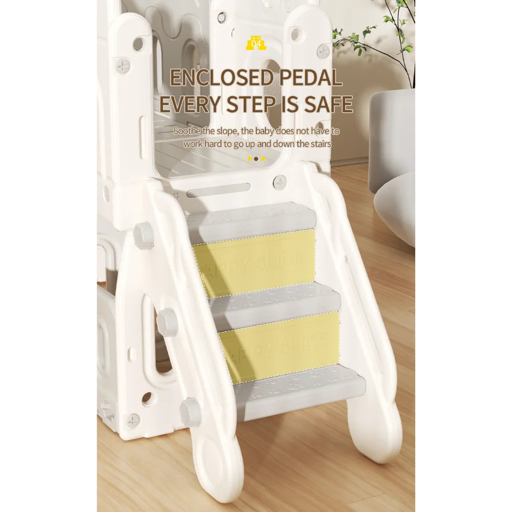 Kids Double Slide and Swing Combo