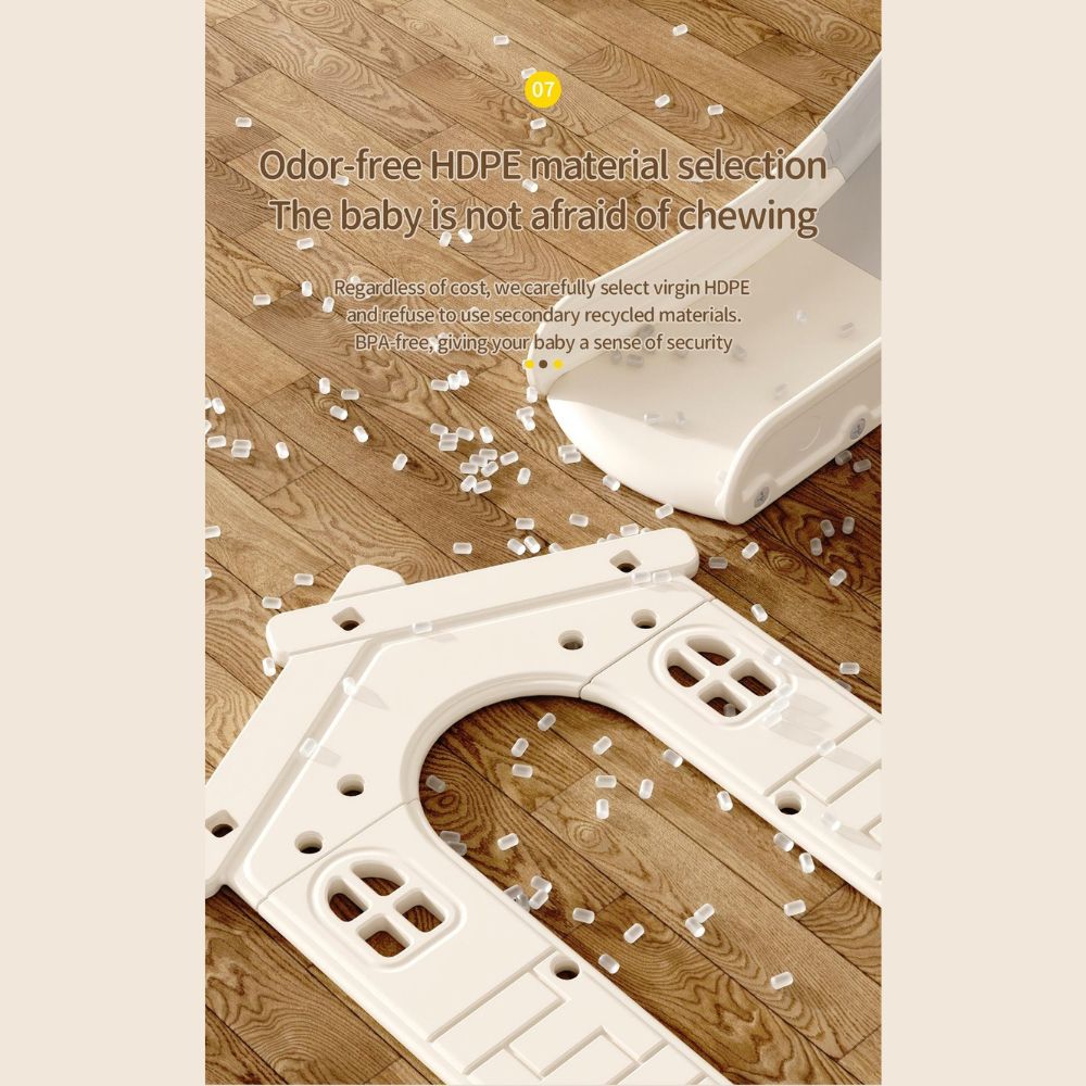 Kids Indoor Tent Slide & Climbing Playset with Basketball Hoop & Telescope