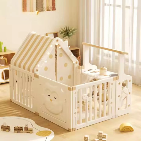 Kids Playhouse with Toy Shelf & Playmat-kiwibargain.co.nz