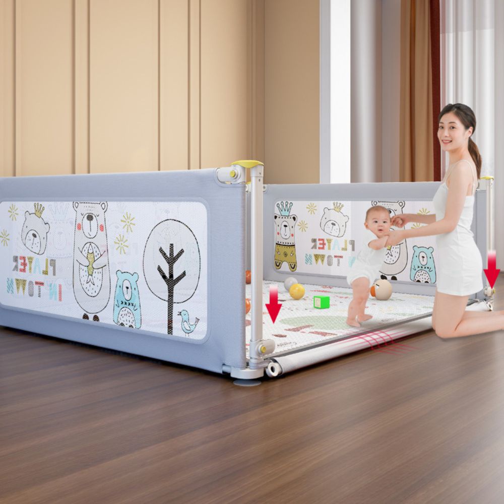 Baby Playpen 180 × 200 cm – Large Indoor Baby Play Area