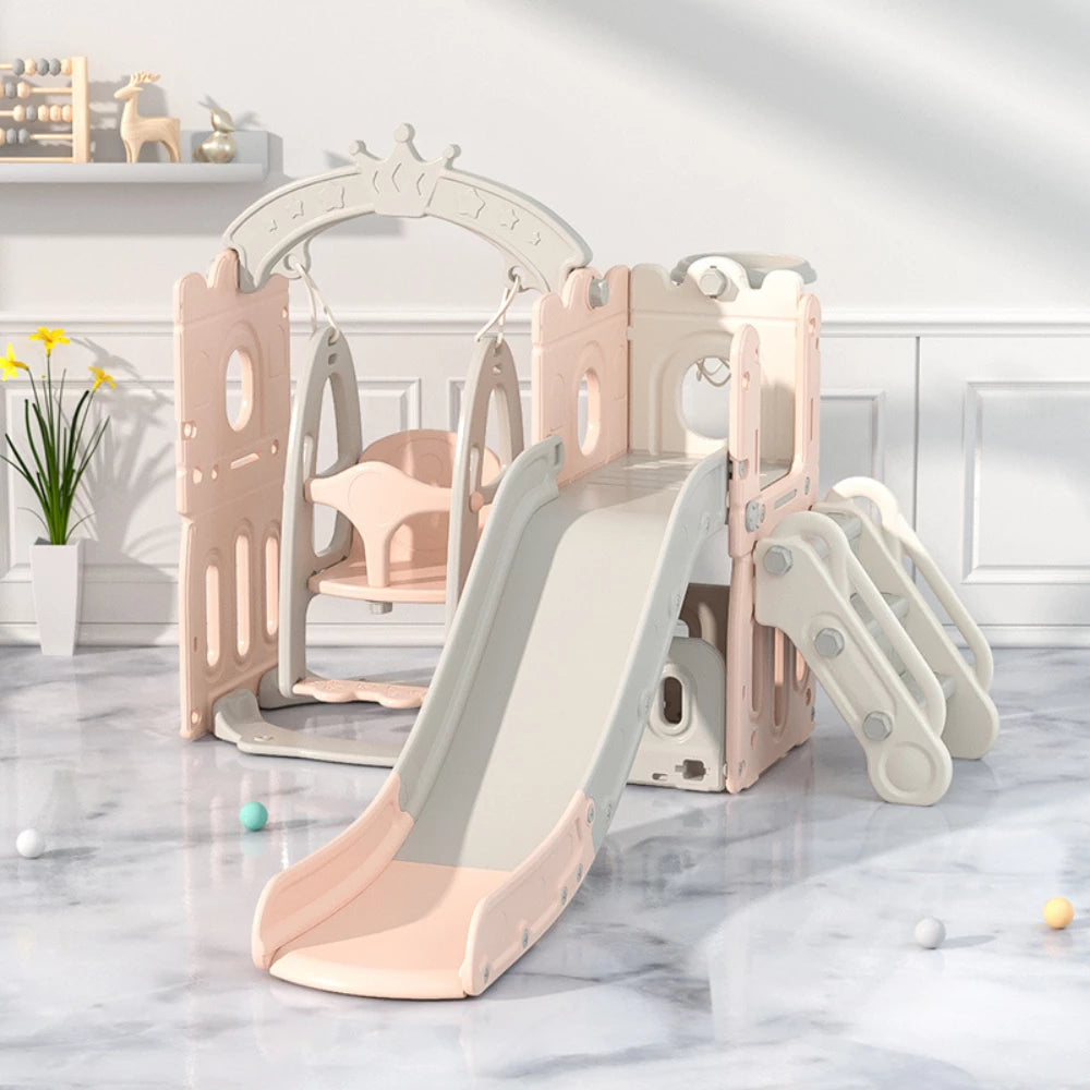 Kids Swing & Slide Set - 'L' shape