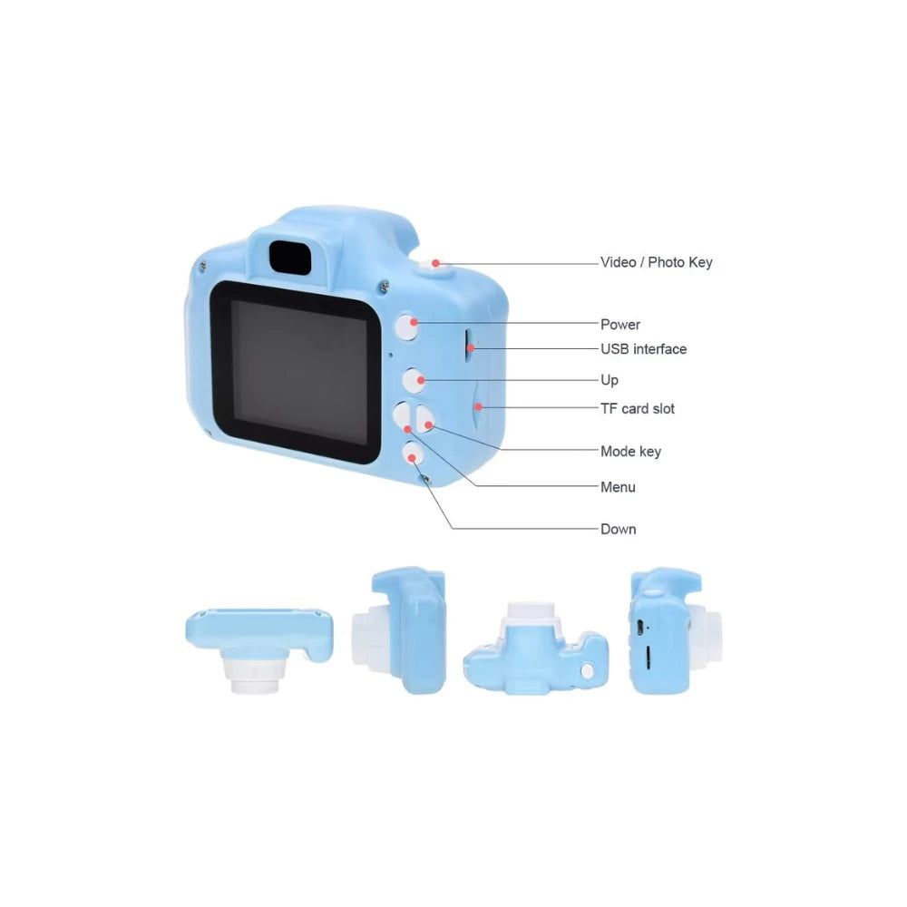 MiniPix FunCam – Compact Kids Camera with Games & Frames