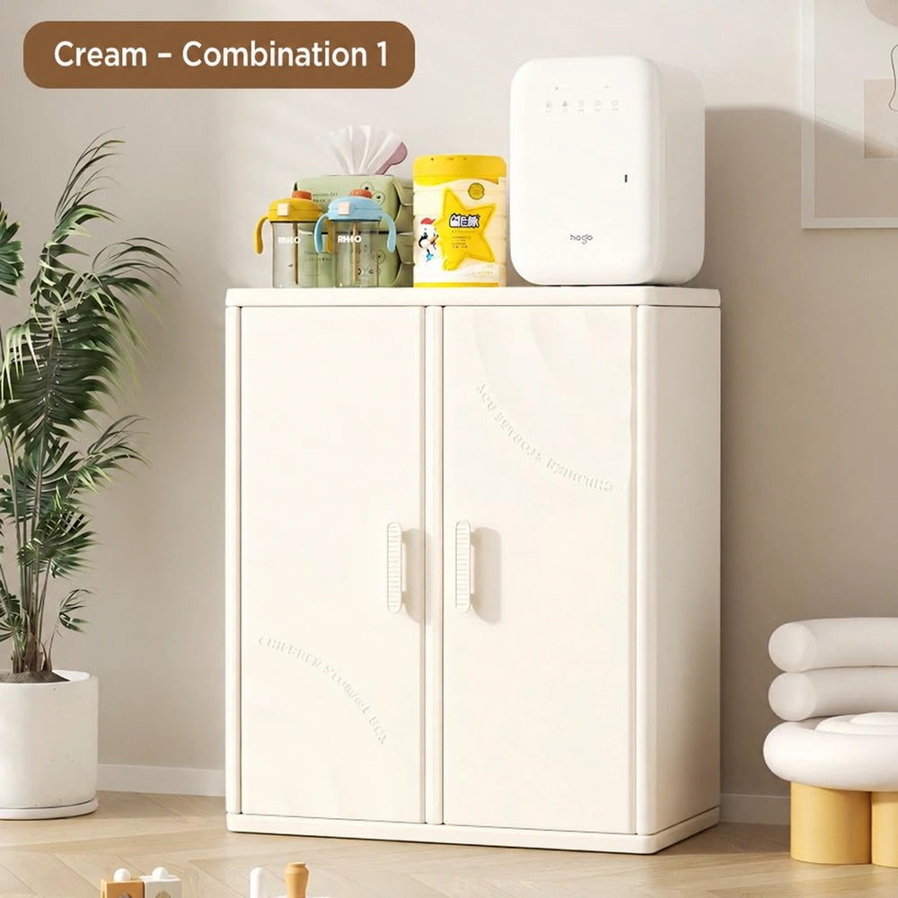 Rainbow Kids Storage Shelf with Two Doors