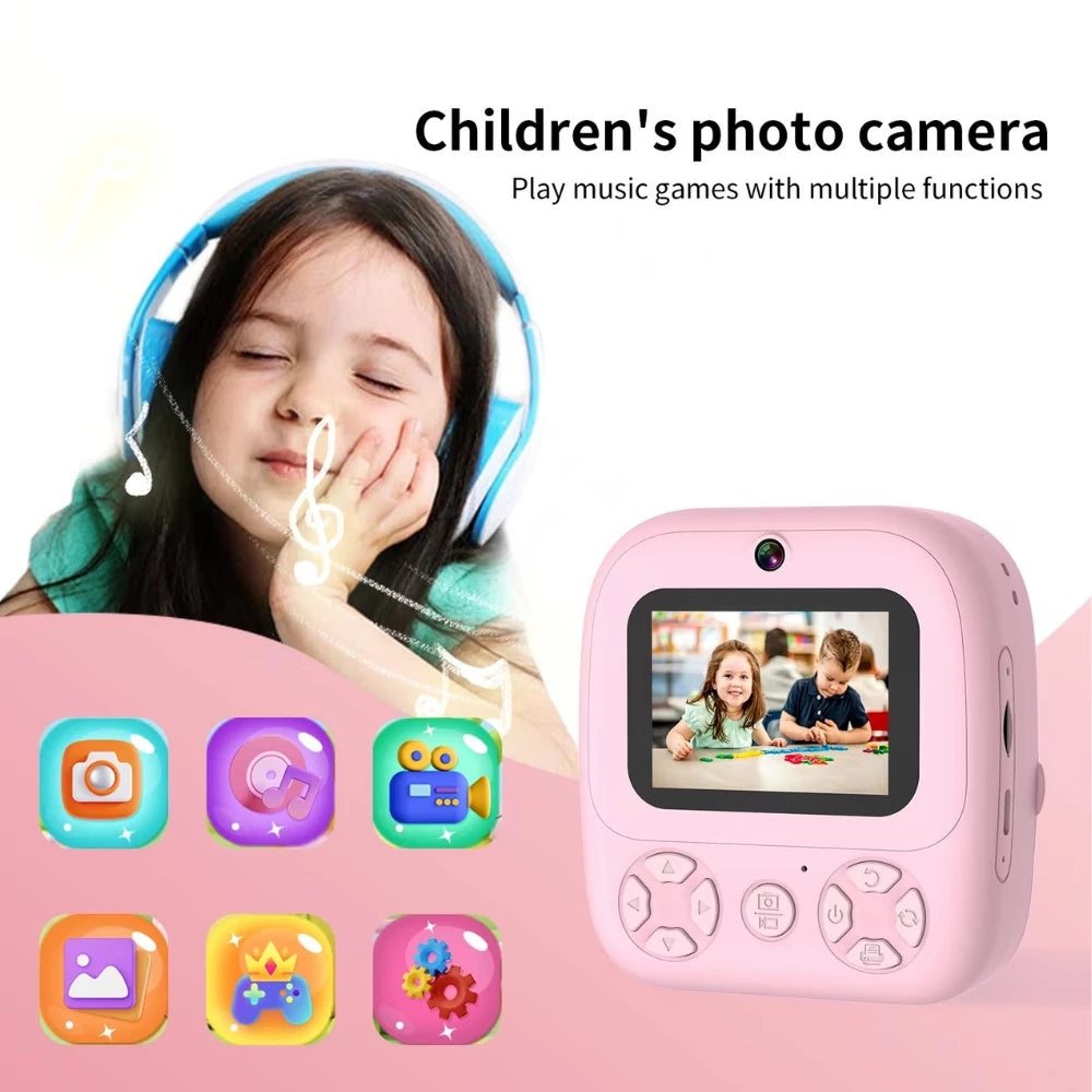 Snap & Print Magiccam € Instant Photo Kids Camera With Printer