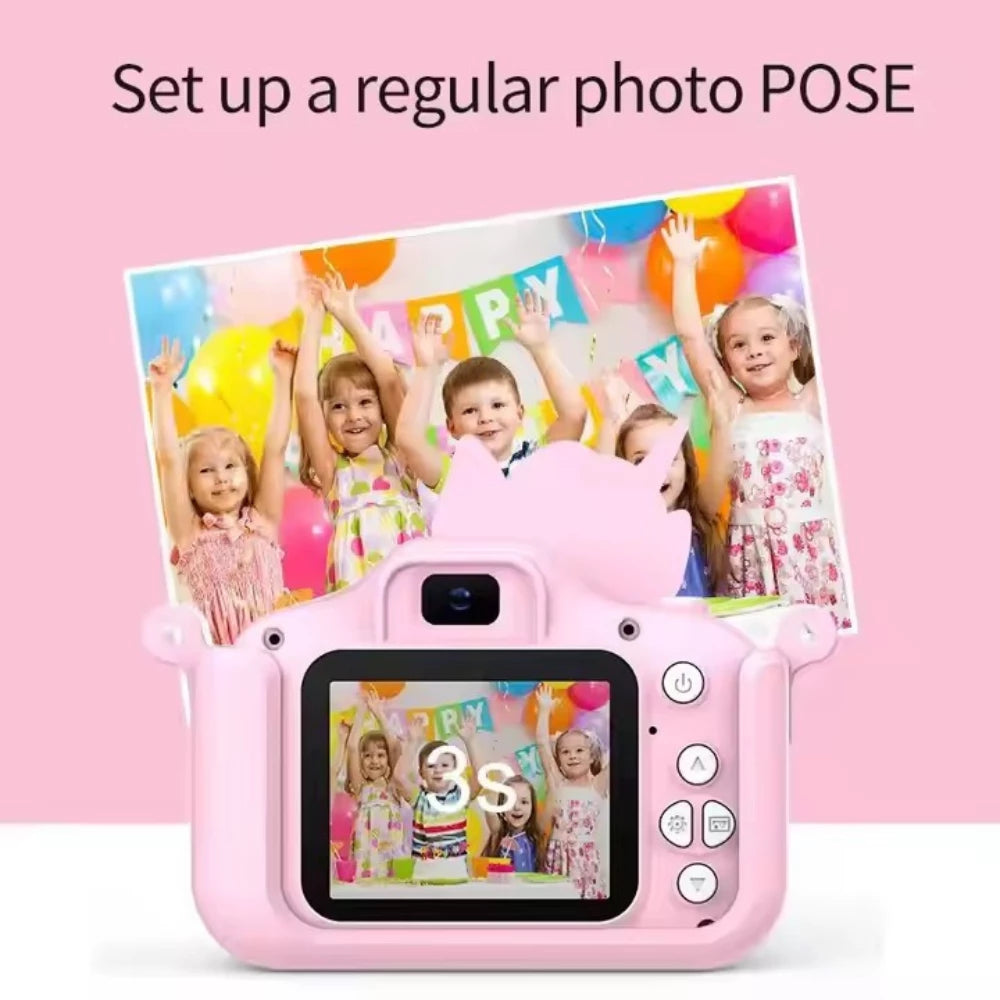 UnicornSpark Dual Lens Kids Camera