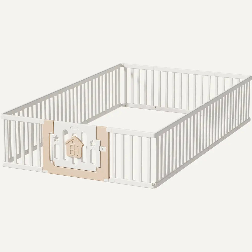 White Modular Baby Playpen – 12, 14 or 16 Panels