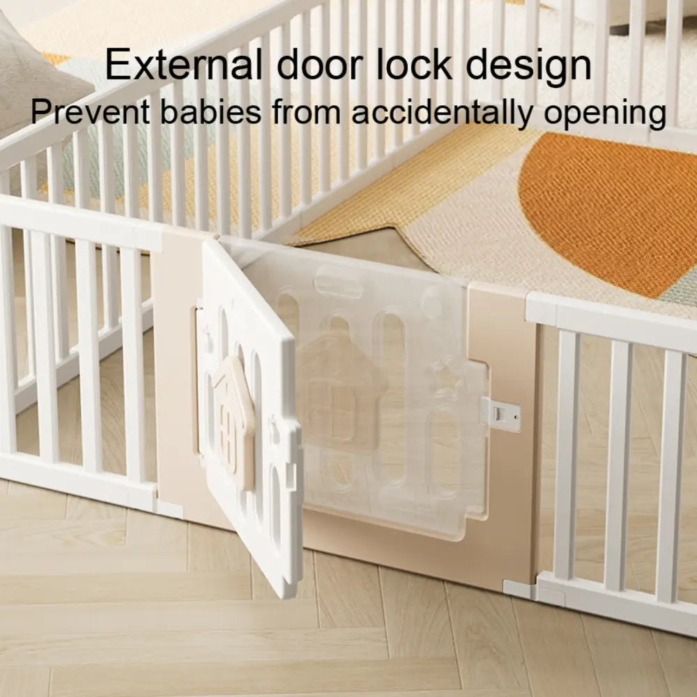 White Modular Baby Playpen – 12, 14 or 16 Panels