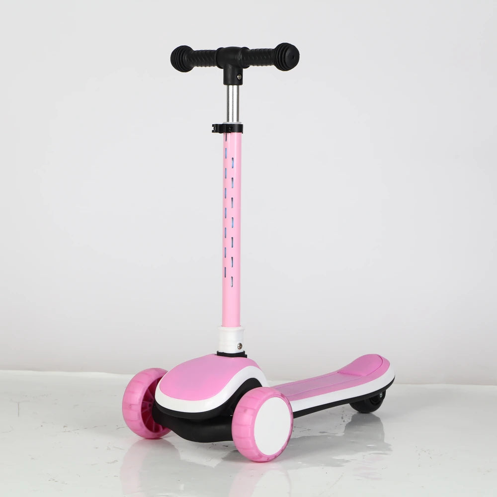 Blue Three-Wheel Kids Scooter with Wide Deck – product image 2 of 2