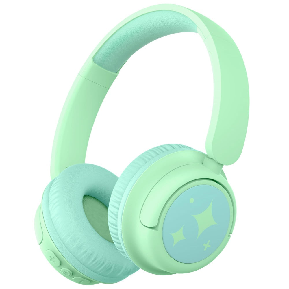 iClever BTH22 Kids Wireless Headphones Green