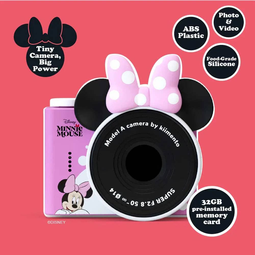 Disney Minnie Mouse Mini Camera - lifestyle - KiwiBargain NZ
