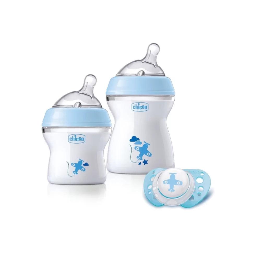 Chicco Natural Feeling Starter Gift Set - Boy - KiwiBargain