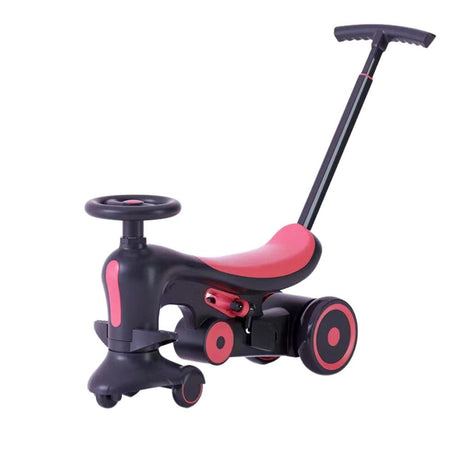 Kids Swing car red with parent contol bar at KiwiBargain New Zealand