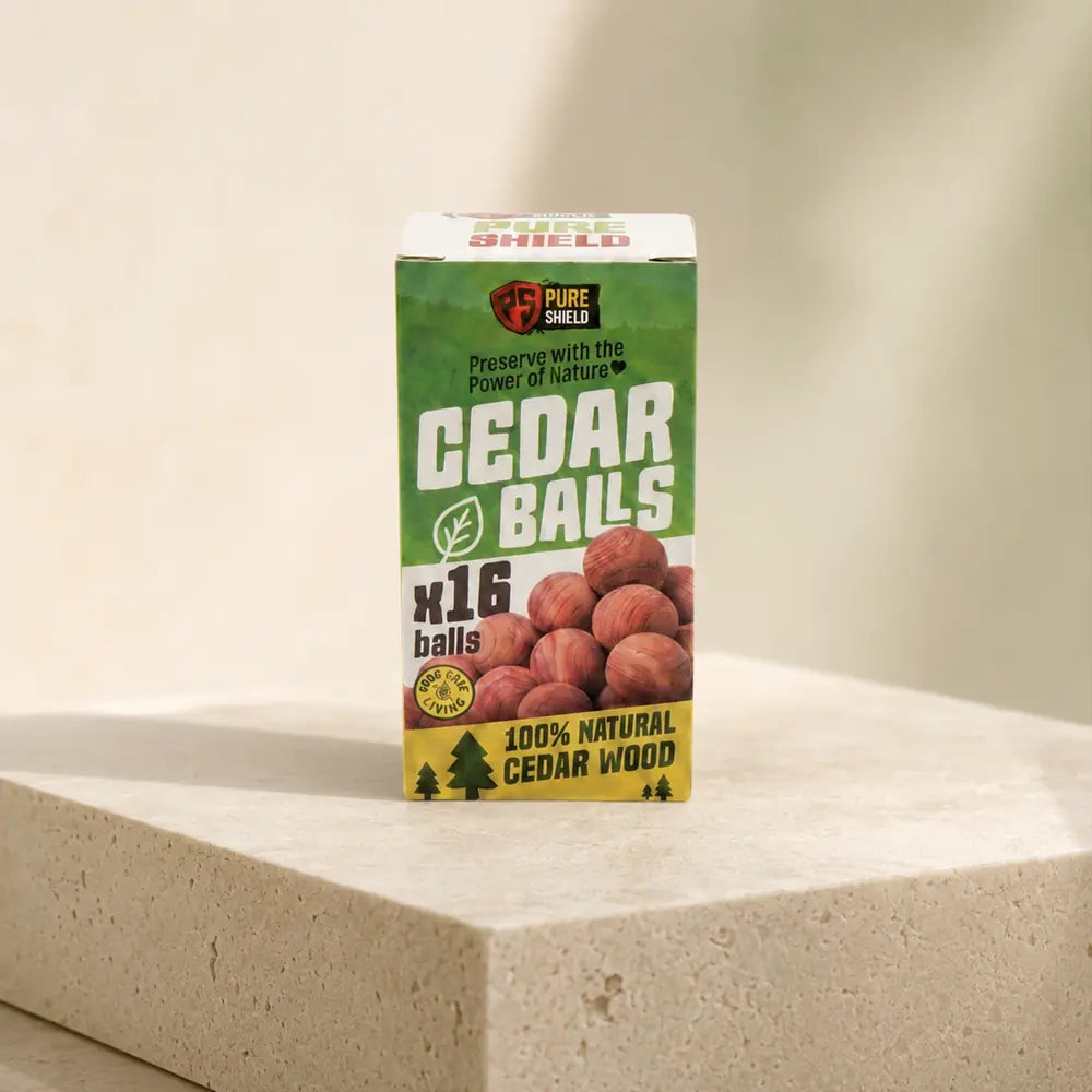 Pure Shield Natural Red Cedar Balls – 16 Pack