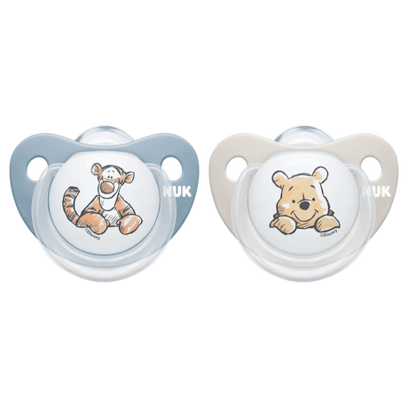 NUK Trendline Silicone Baby Soother - 2pk -Disney Winnie the Pooh - KiwiBargain