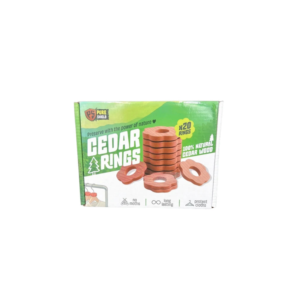 Pure Shield 20 cedar rings product view