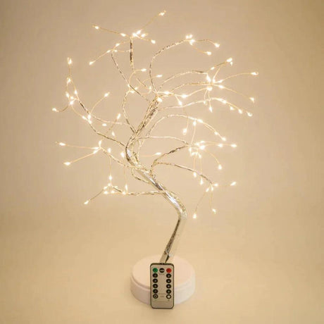 Table Tree Lamp Fairy Light / Spirit Light - Warm White - KiwiBargain