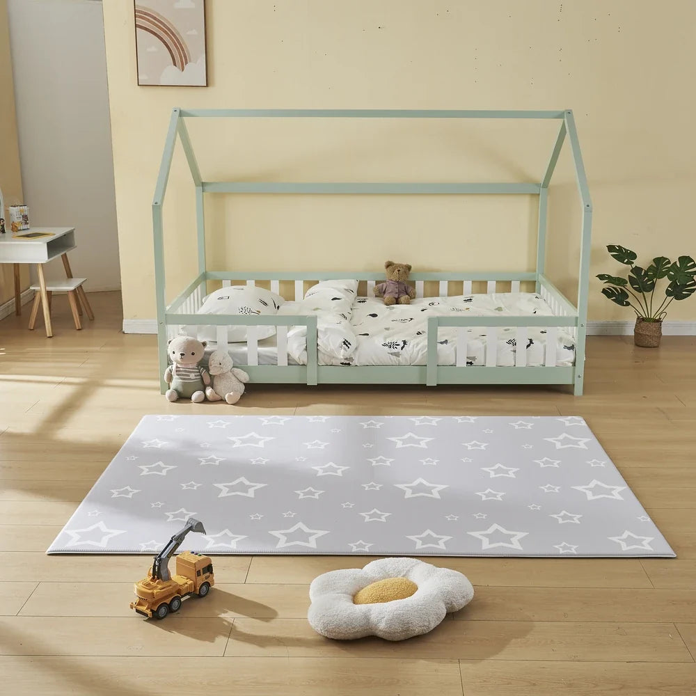 Cushioned TPU Kids Play Mat – Reversible Wipe-Clean Designs – image 5 of 12