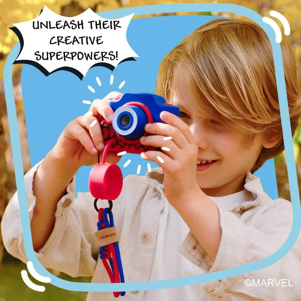 Marvel Spider-Man Digital Camera - features - KiwiBargain NZ