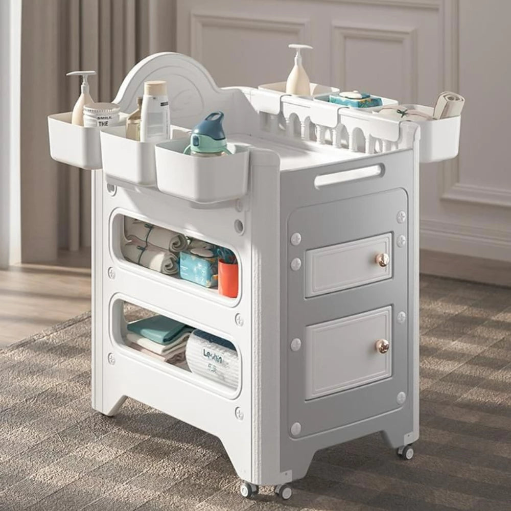 2-in-1 Baby Care Changing Table