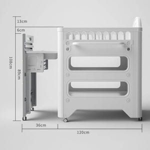 2-in-1 Baby Care Changing Table