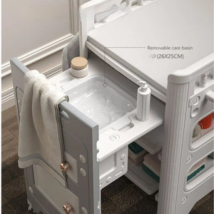 2-in-1 Baby Care Changing Table