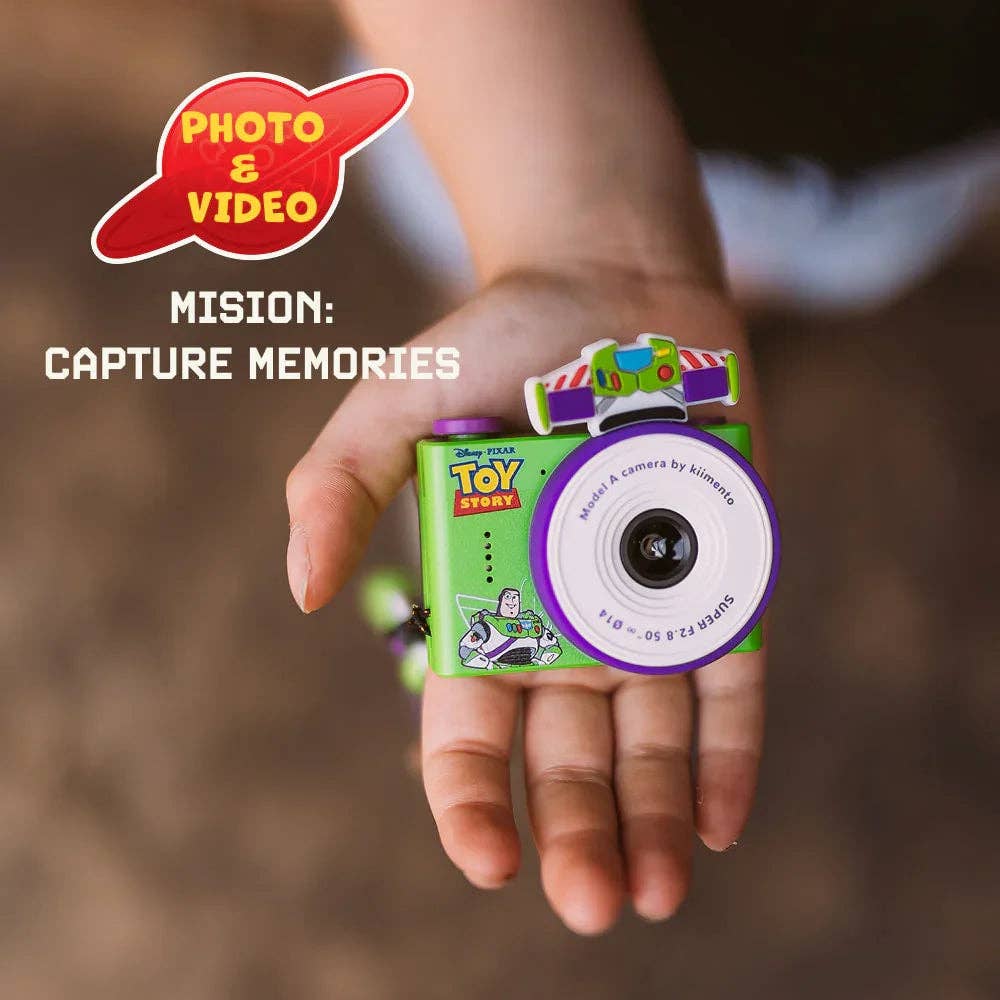 Disney Buzz Lightyear Mini Camera - dimensions - KiwiBargain NZ