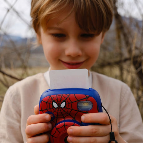 Marvel Spider-Man Print Pro Camera - front - KiwiBargain NZ