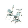 4-in-1 convertible baby high chair in green
