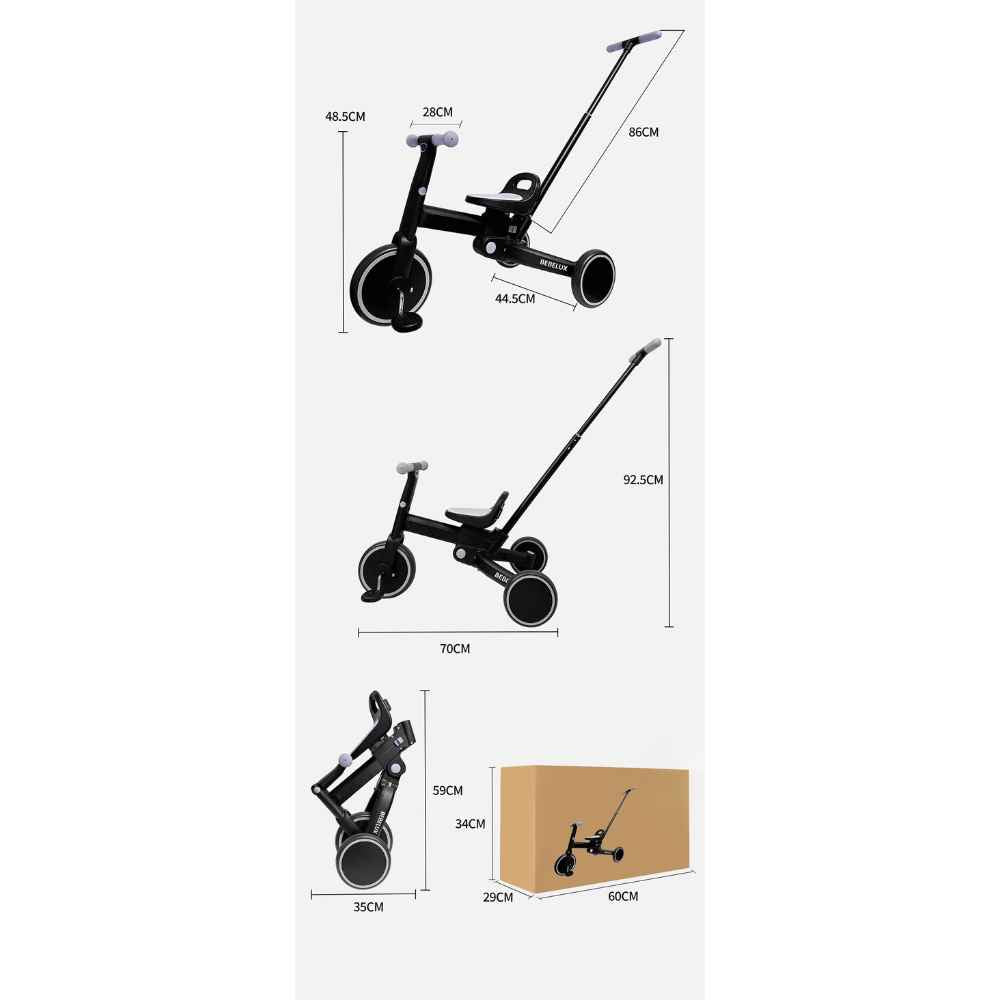 5-in-1 Kids Tricycle