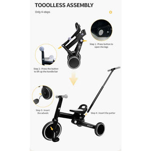 5-in-1 Kids Tricycle