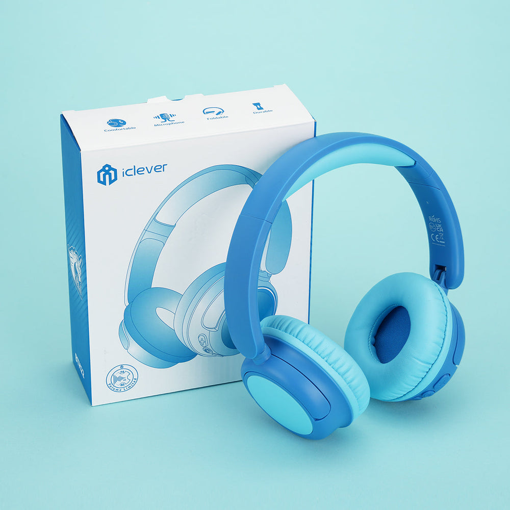 iClever BTH22 Kids Wireless Headphones features