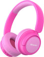 iClever BTH22 Bright Pink Kids Bluetooth Headphones